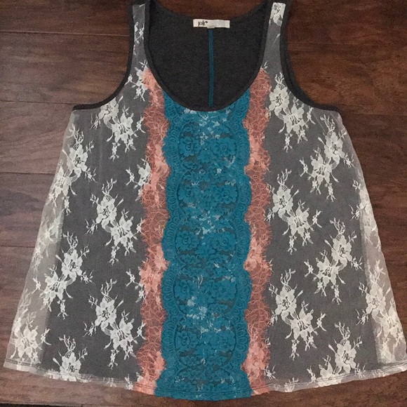 Lace Tank Large - Picture 2 of 4